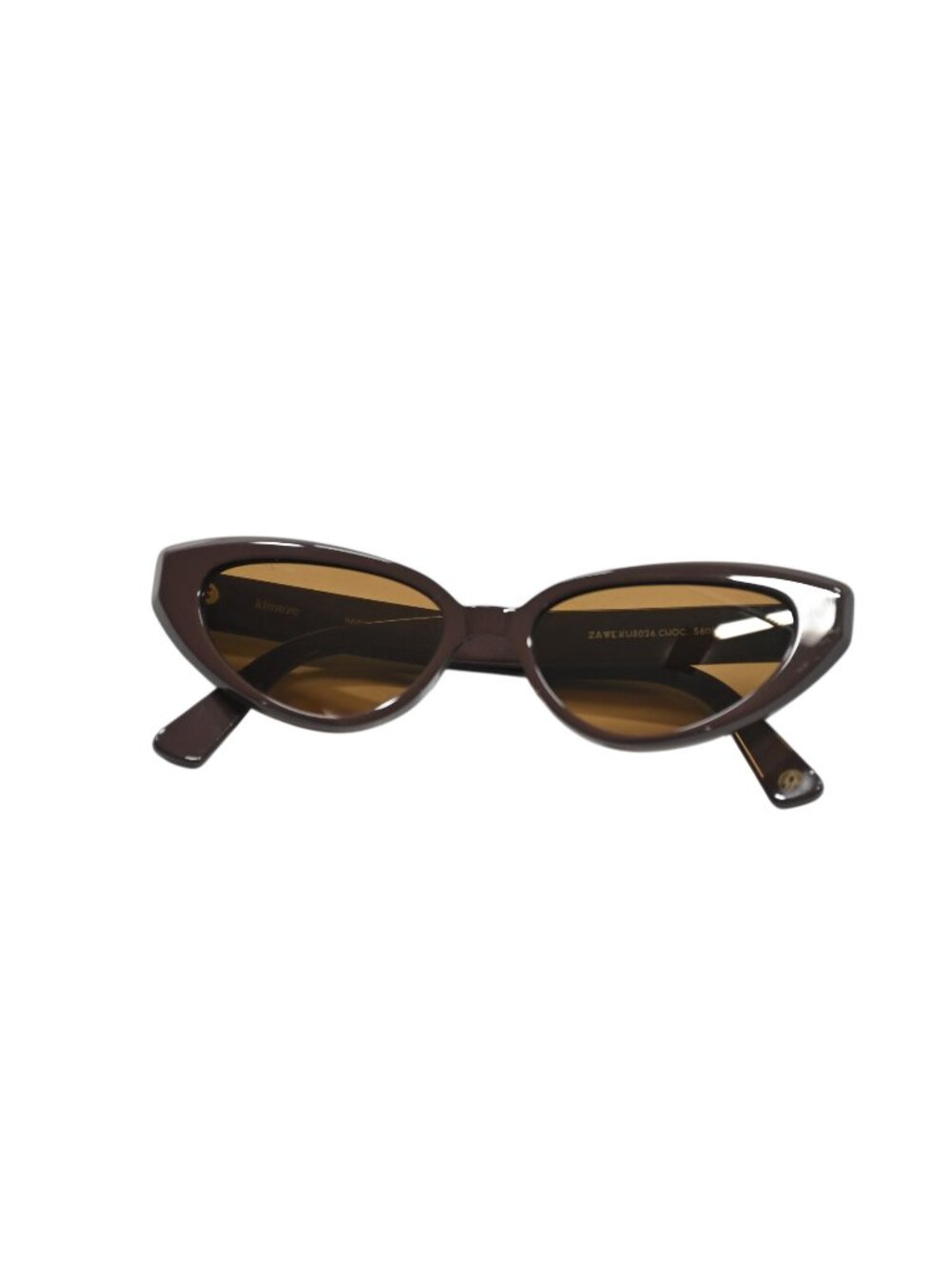 Kimeze Zawe 56MM Cat-Eye Sunglasses in Chocolate